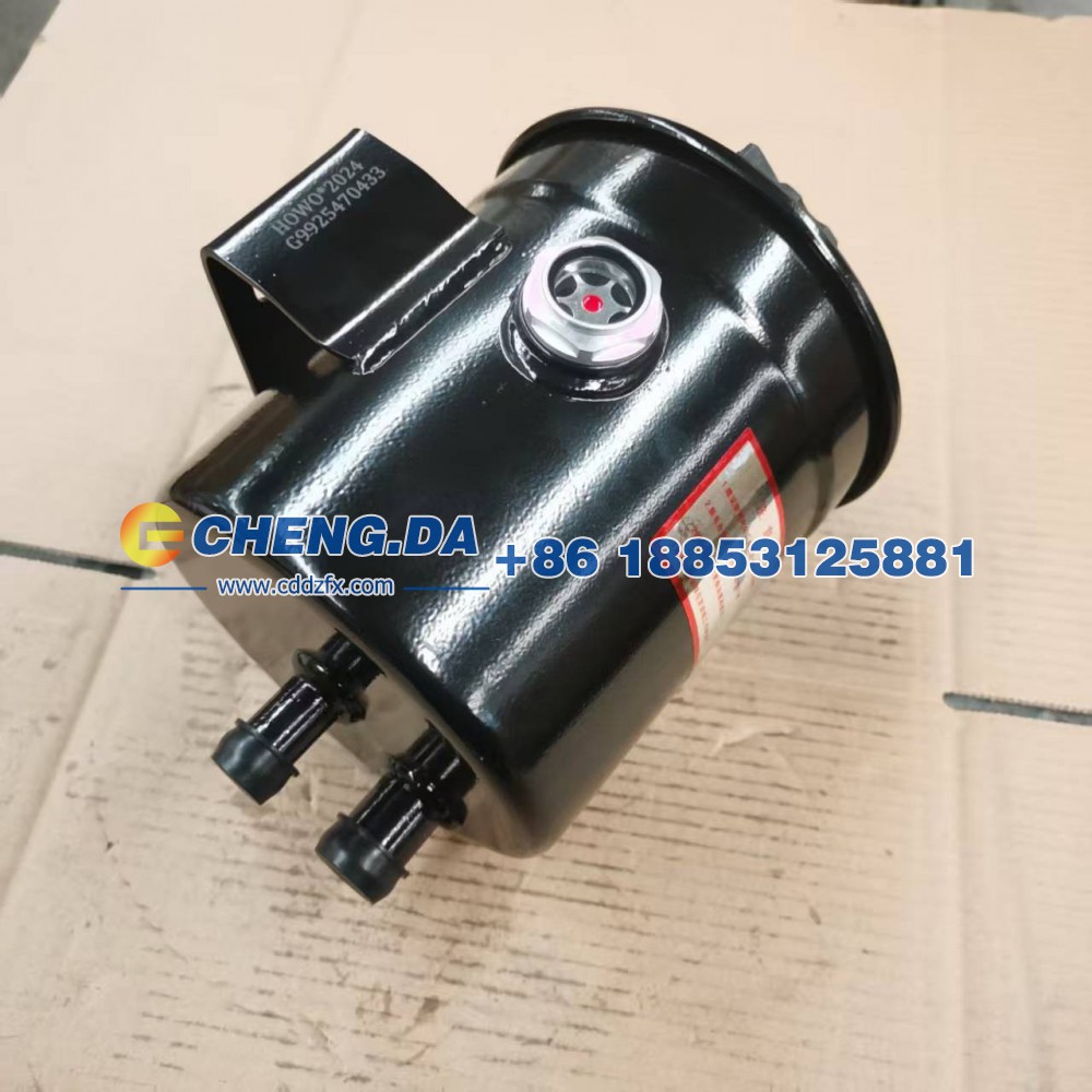 WG9925470433,动力转向油罐总成,山东鼎赞飞行汽车制造有限公司