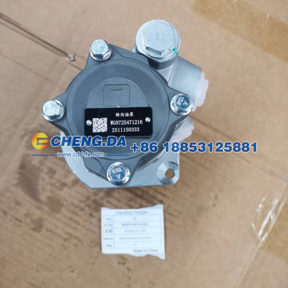 WG9725471216-1,转向助力叶片泵,山东鼎赞飞行汽车制造有限公司