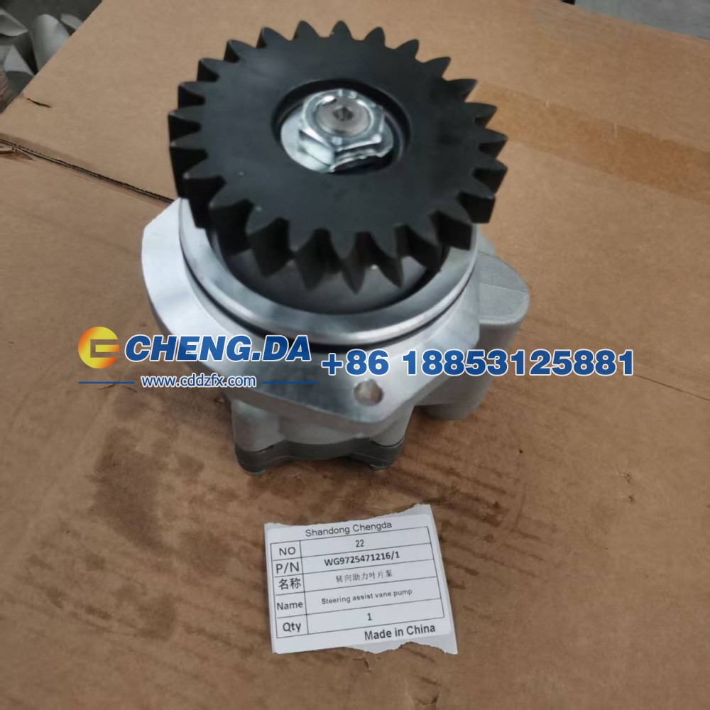 WG9725471216-1,转向助力叶片泵,山东鼎赞飞行汽车制造有限公司