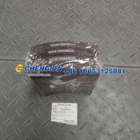 WG9100440026前制动摩擦片（小）6孔 红色精品