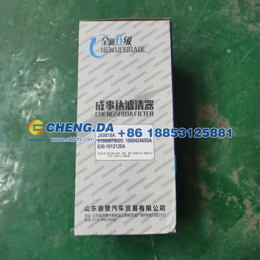 VG61000070005机油滤芯JX0818成事达/VG61000070005