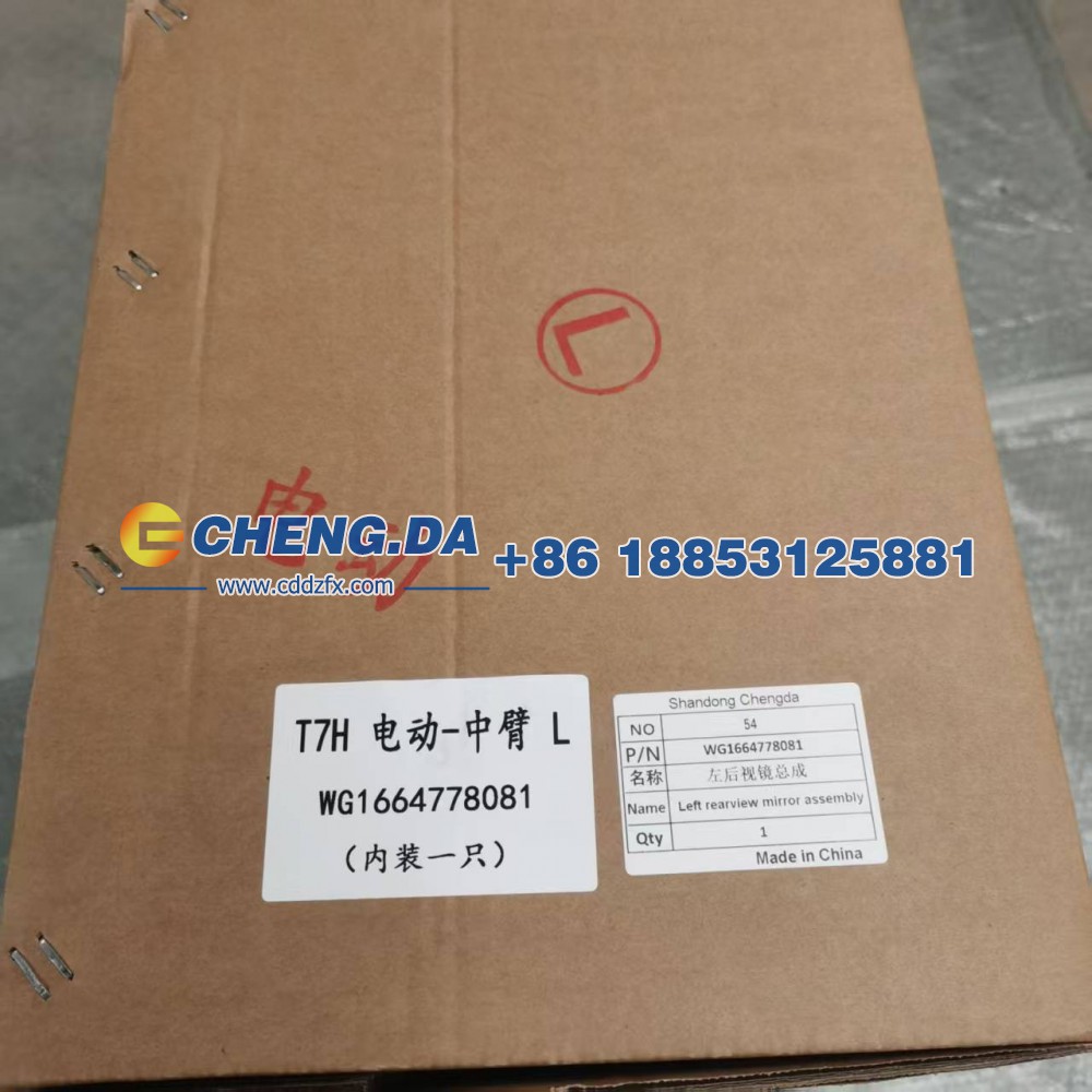 WG1664778081,左后视镜总成,山东鼎赞飞行汽车制造有限公司