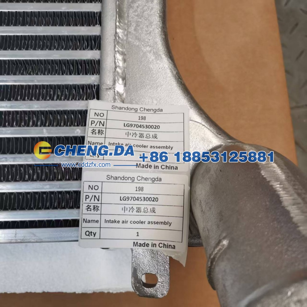 LG9704530020,中冷器总成,山东鼎赞飞行汽车制造有限公司