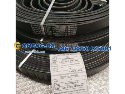 VG1069020010,风扇多锲带 8PK1050,山东鼎赞飞行汽车制造有限公司