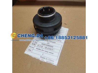 WG9719360032,消音器（继动阀用）,山东鼎赞飞行汽车制造有限公司