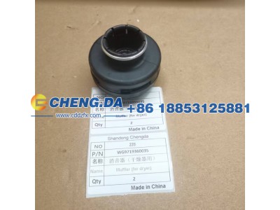 WG9719360035,消音器（干燥器用）,山东鼎赞飞行汽车制造有限公司