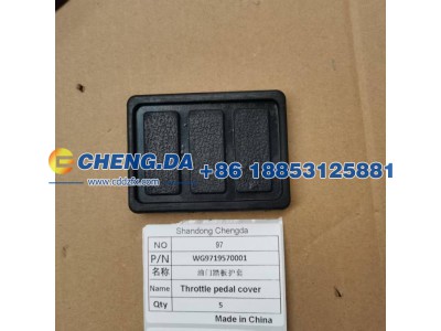 WG9719570001,油门踏板护套,山东鼎赞飞行汽车制造有限公司