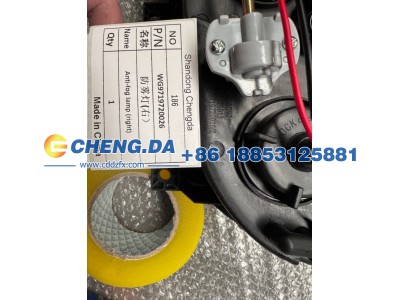 WG9719720026,右雾灯,山东鼎赞飞行汽车制造有限公司