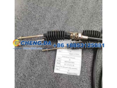 WG9725571001,油门拉索总成,山东鼎赞飞行汽车制造有限公司