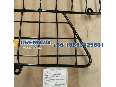 YZ166424000019,HOWO右大灯保护罩,山东鼎赞飞行汽车制造有限公司