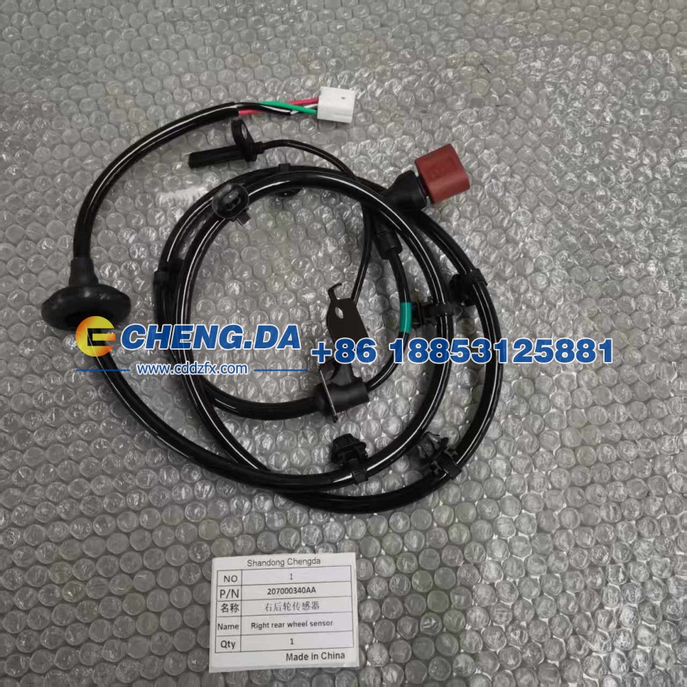 207000340AA,右后轮传感器,山东鼎赞飞行汽车制造有限公司