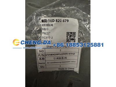 LFVVB9G39P5229495-KTPZF,空调膨胀阀,山东鼎赞飞行汽车制造有限公司