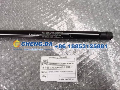 LGXCE4CB6P2181237-HBXCG,比亚迪元plus后备箱撑杆,山东鼎赞飞行汽车制造有限公司