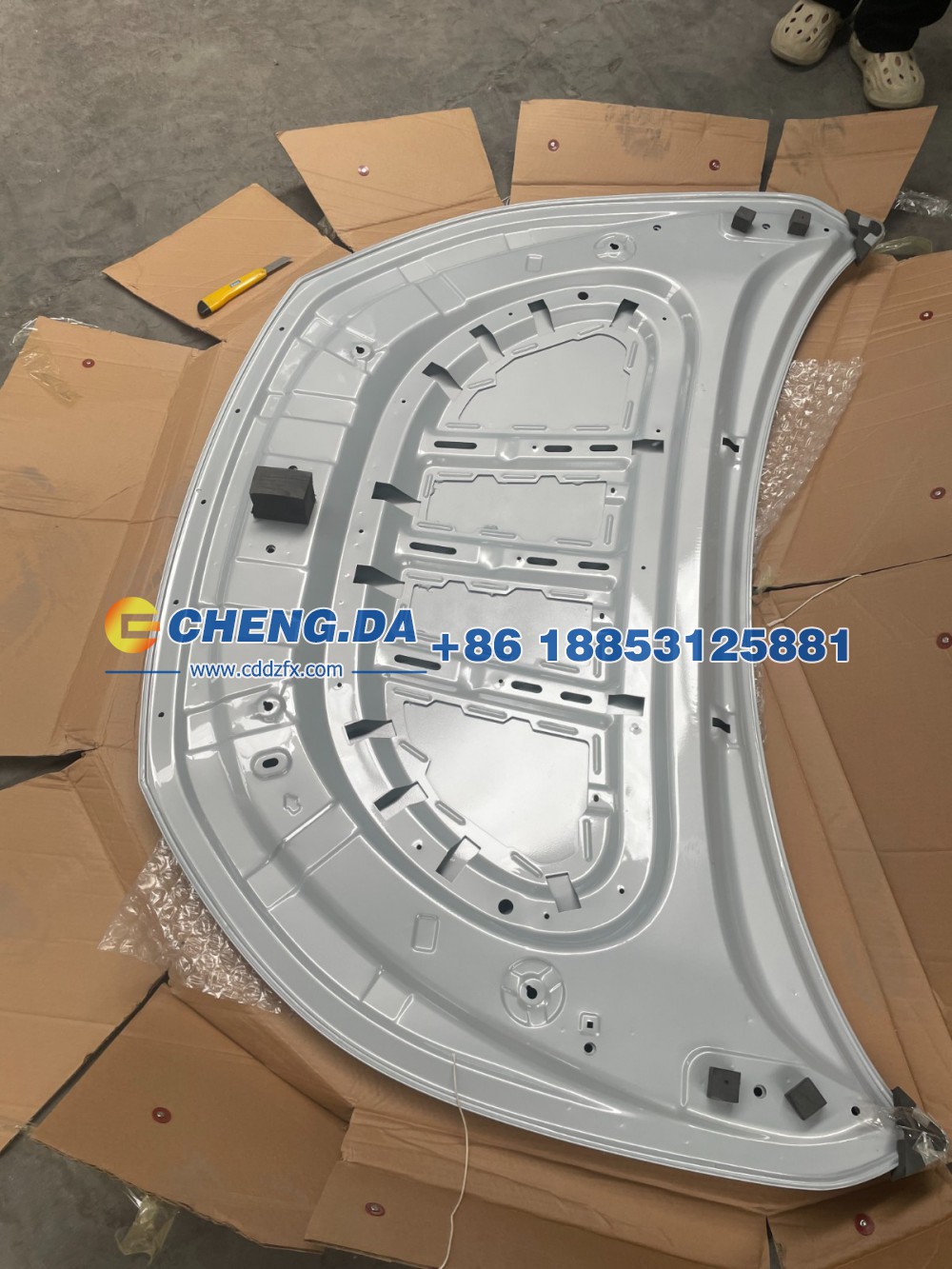 LGXCE4DB9P2021321,前舱盖总成（比亚迪元plus 22款  滑雪白）,山东鼎赞飞行汽车制造有限公司