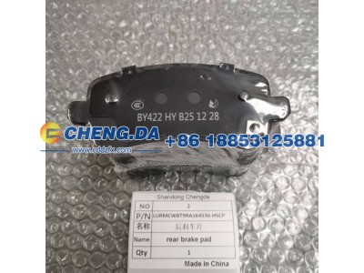 LURMCWBT9RA164536,HSCP后刹车片,山东鼎赞飞行汽车制造有限公司