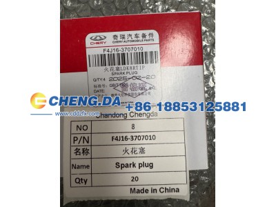 F4J16-3707010,火花塞,山东鼎赞飞行汽车制造有限公司