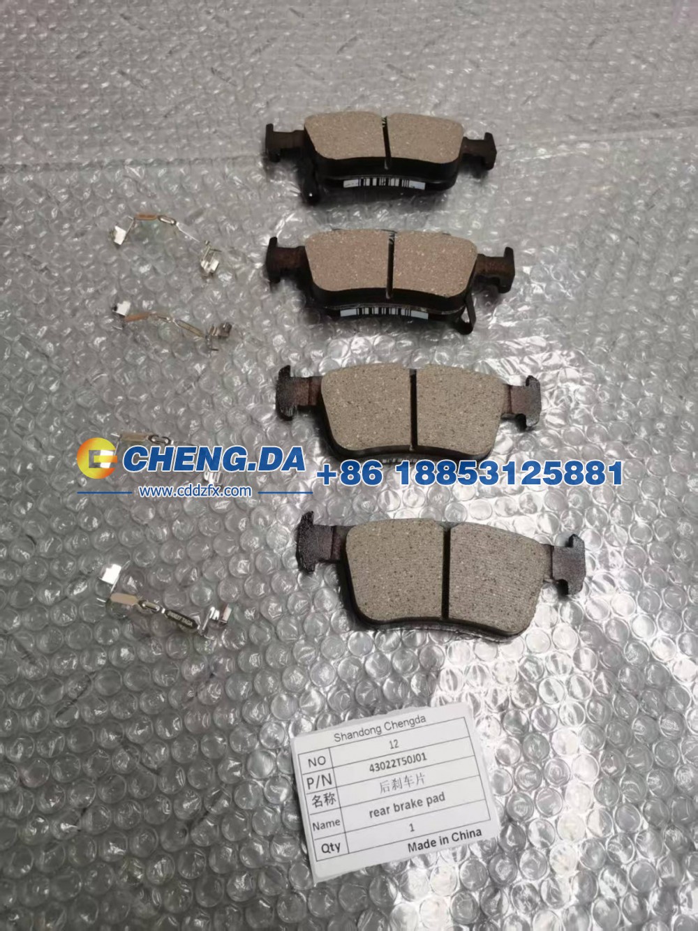 4502231AH00,前刹车片套件,山东鼎赞飞行汽车制造有限公司
