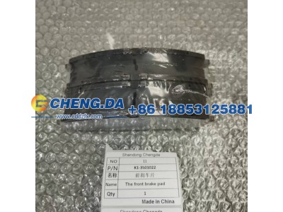 K1-3501022,前刹车片,山东鼎赞飞行汽车制造有限公司