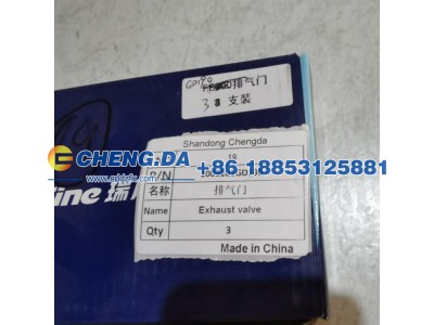 1003201GD190,排气门,山东鼎赞飞行汽车制造有限公司
