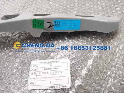 602003576AA,后保险杠左安支架,山东鼎赞飞行汽车制造有限公司
