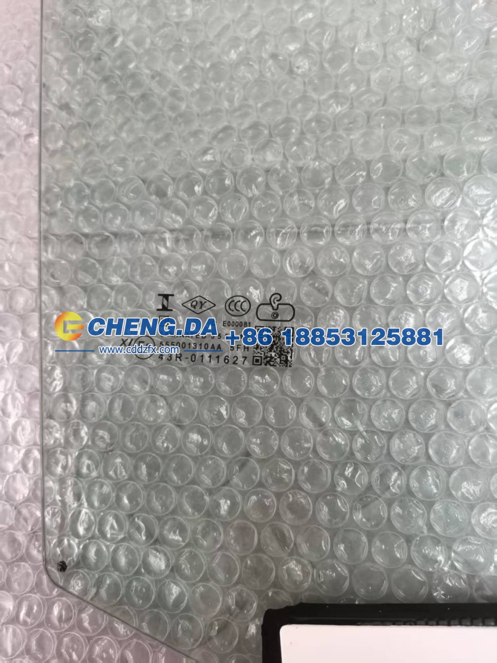 509002130AA,右前门玻璃总成,山东鼎赞飞行汽车制造有限公司