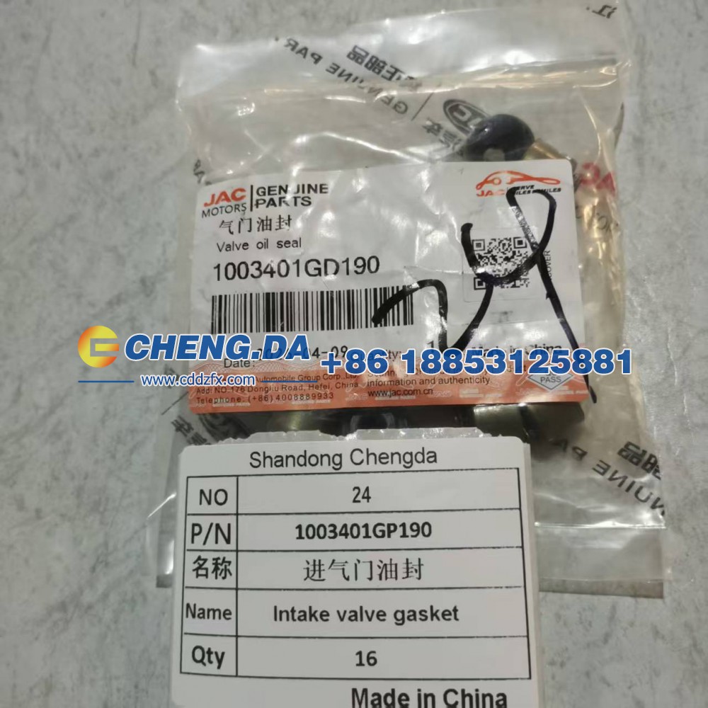 1003401GP190,进气门油封,山东鼎赞飞行汽车制造有限公司