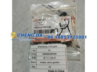 1003401GP190,进气门油封,山东鼎赞飞行汽车制造有限公司