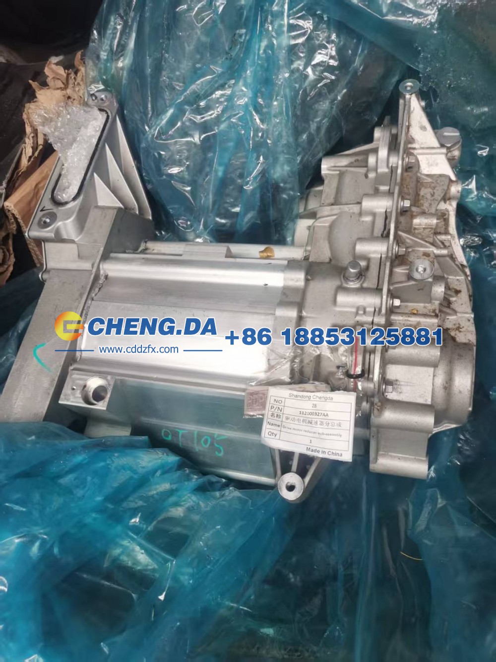 112000327AA,驱动电机减速器分总成拆车,山东鼎赞飞行汽车制造有限公司