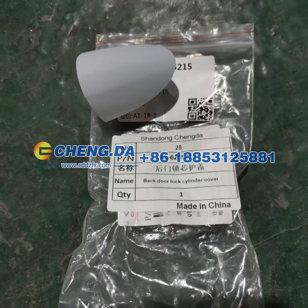 60-6205215,后门锁芯护盖,山东鼎赞飞行汽车制造有限公司
