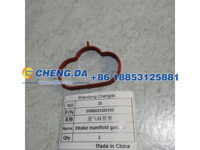 1008221GD150,进气歧管垫,山东鼎赞飞行汽车制造有限公司