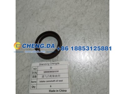 1003036GD150,进气凸轮轴油封,山东鼎赞飞行汽车制造有限公司