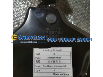 2904300P3010,前下摆臂 左,山东鼎赞飞行汽车制造有限公司