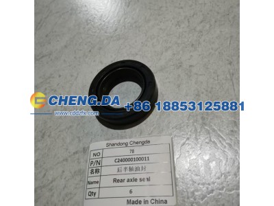 C240000100011,后半轴油封,山东鼎赞飞行汽车制造有限公司