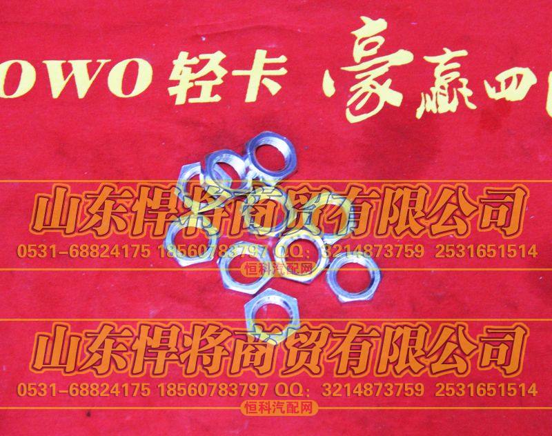 LG9700360512管接头用六角薄螺母 HOWO豪沃轻卡