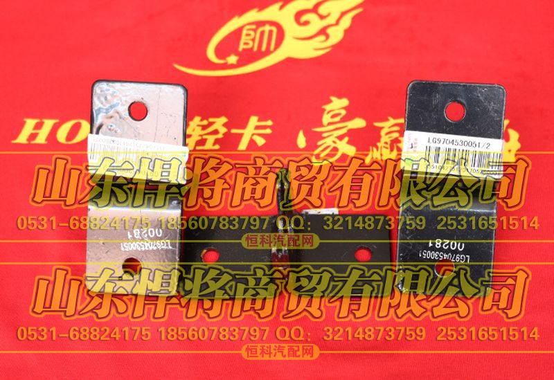 LG9704530051散热器支架【HOWO豪沃轻卡】