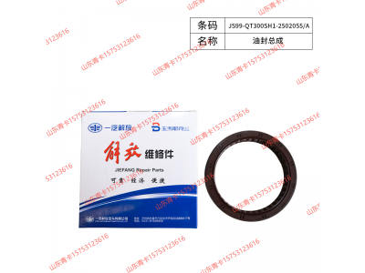 JS99-QT300SH1-2502055/A油封总成  解放 J6P、JH6、J7 山东青卡图1