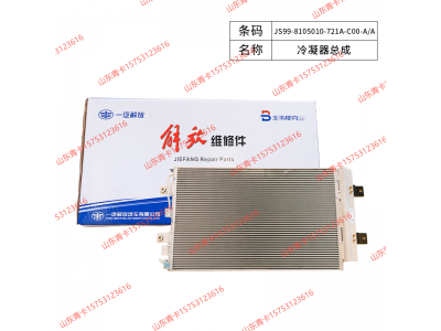 JS99-8105010-721A-C00-A/A,JS99-8105010-721A-C00-A/A冷凝器总成,山东青卡汽车配件有限公司