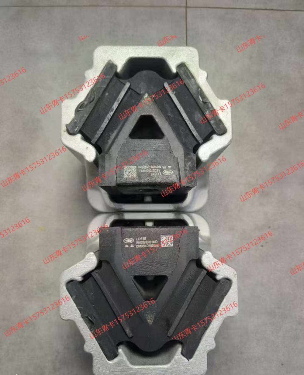 1001060-DK095AA发动机后悬置减震软垫总成 山东青卡