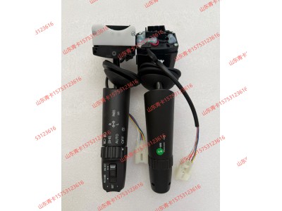 3735030-E0001,解放 JH6 灯光+巡航组合开关总成3735030-E0001转向灯光巡航操纵手柄,山东青卡汽车配件有限公司