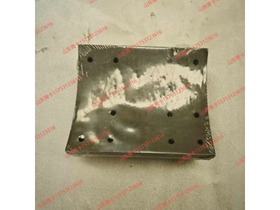 QT300SH2‑35022572,QT300SH2‑35022572 青特 轮边桥 后制动蹄带摩擦片总成（刹车片蹄铁总成）,山东青卡汽车配件有限公司