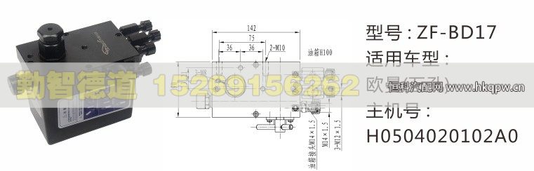 欧曼(五孔)举升油泵H0504020102A0/H0504020102A0