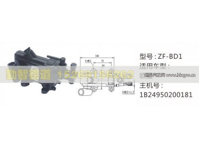 1B24950200181,欧曼举升油泵,山东勤智德道汽车销售有限公司