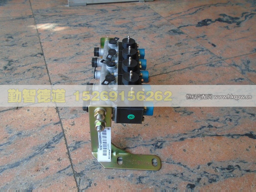 电磁气阀/五联带支架