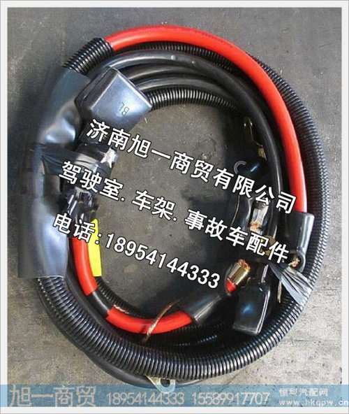 陕汽德龙奥龙起动机电线束LDZ9100776001