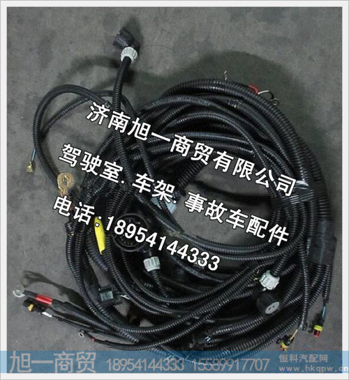 陕汽德龙发动机、变速器底盘电线束DZ93319774685