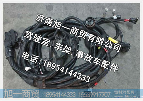 陕汽德龙发动机、变速器底盘线束DZ95189777811