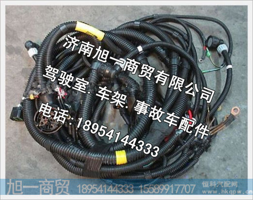 陕汽德龙发动机变速器底盘电线束DZ93189774622