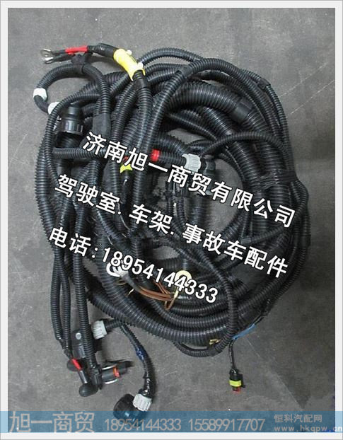 陕汽德龙发动机变速器电线束DZ93189776430