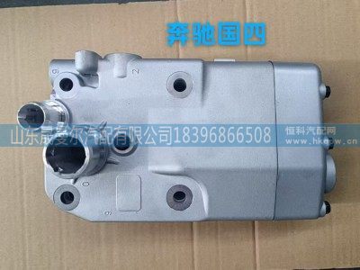 ,欧系奔驰卡车空压机缸盖阀板总成 奔驰国四,济南晟曼尔汽配有限公司