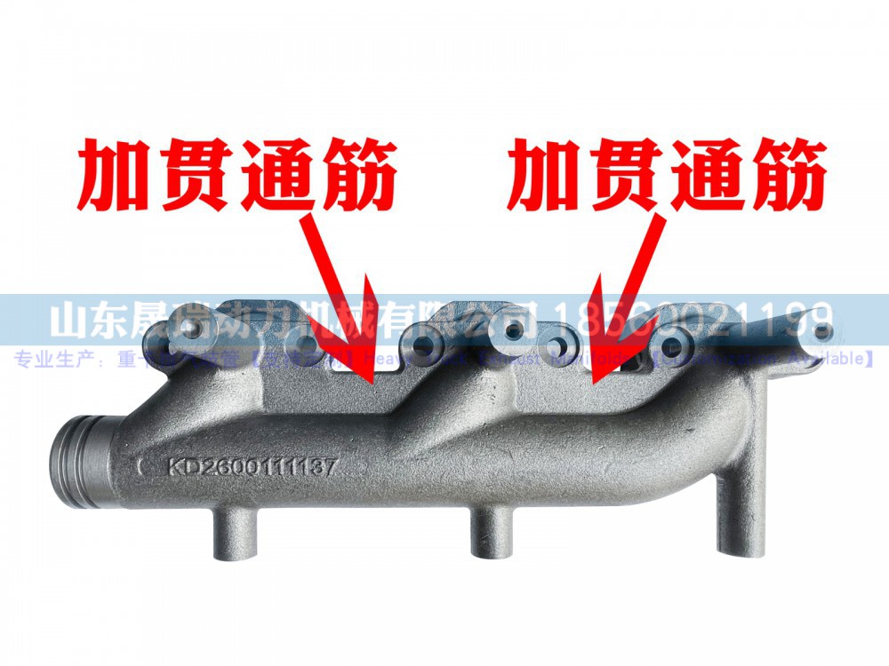 VG2600111137,排气歧管,山东晟瑞动力机械有限公司